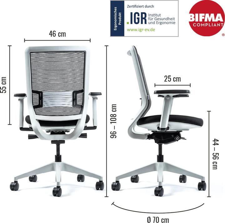 Image du produit Yaasa Chair Classic - Weiss