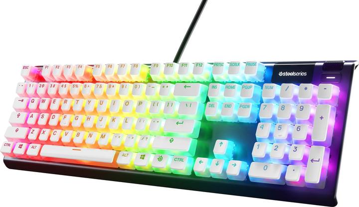 Produktbild SteelSeries PrismCAPS Keycaps, US, White (US)