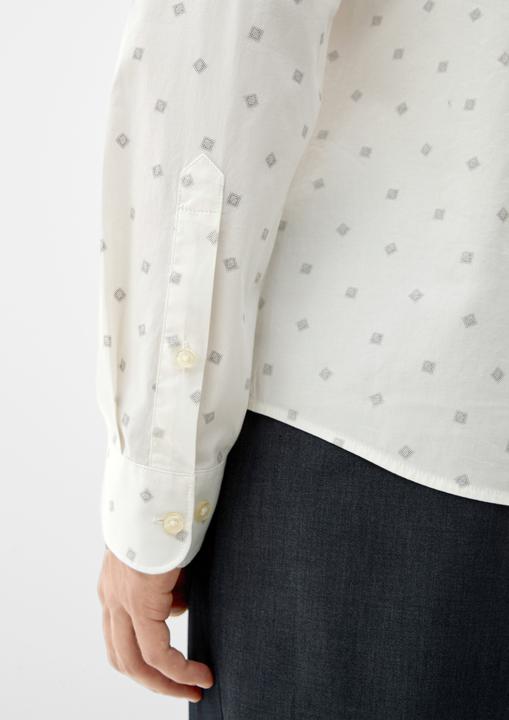 Produktbild s.Oliver Hemd Slim: Hemd aus Baumwollstretch (L)