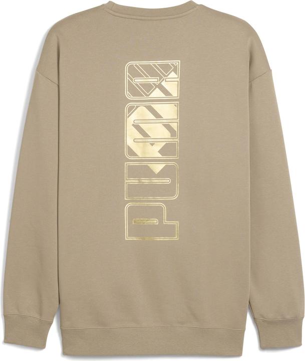 Produktbild Puma MAXIMAL METALLIC Relaxed Crew FL (L)