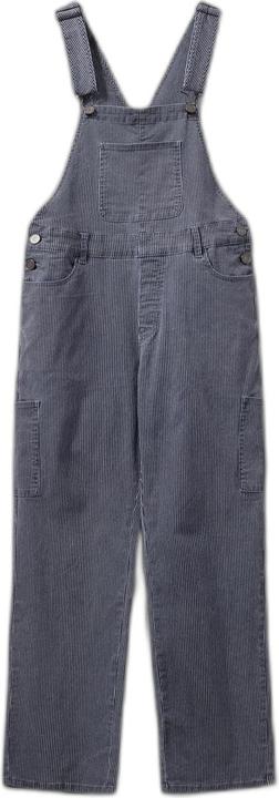 Blau gestreift
