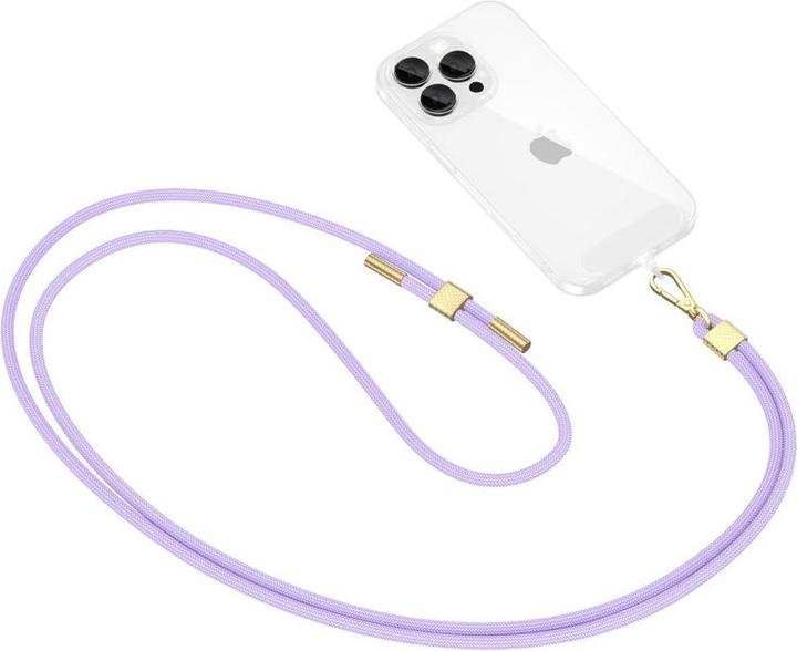 Productafbeelding Tech-Protect C2S Rope Crossbody Strap Leash - Purple
