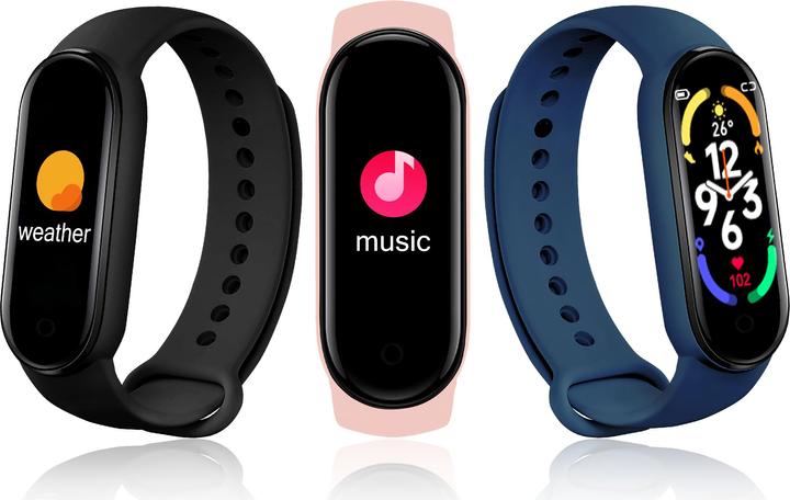 Actual product image PhoneLook Active Fitness Tracker M7 Intelligent Sports Bracelet Smart Watch Bluetooth