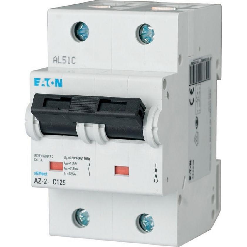 Eaton, Schutzschalter, LS-Schalter, 63A, 2p, D-Char 211819