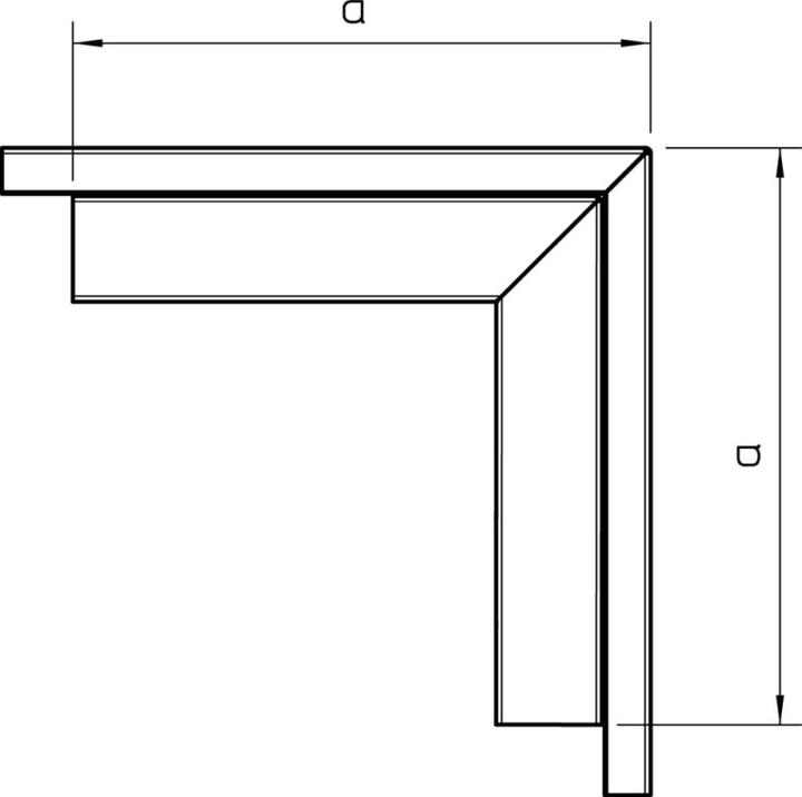 Produktbild OBO Bettermann OBO LKM A60060FS Ausseneck+Oberteil 60x60mm St FS