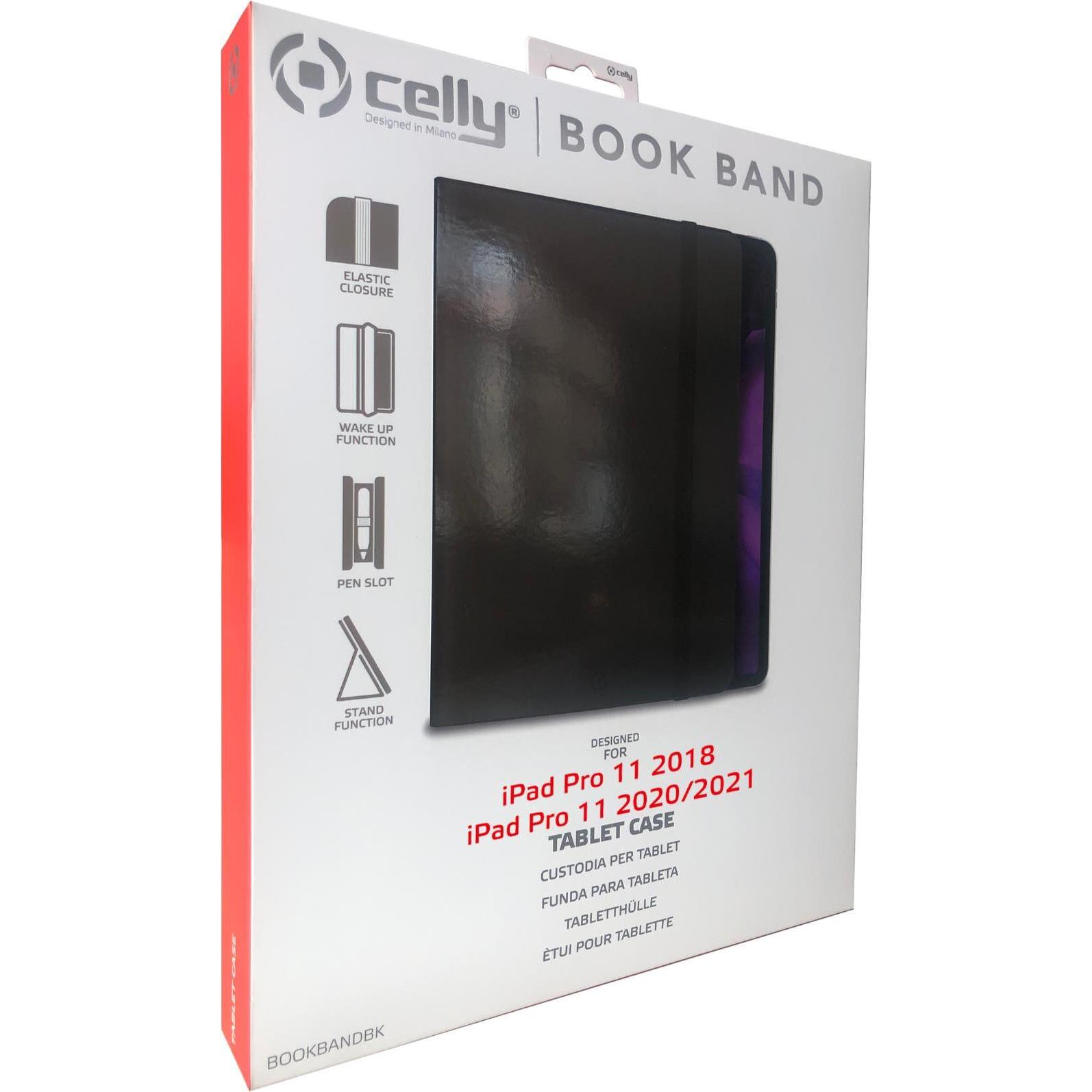 Thumbnail - Celly Bookband (iPad Air 4), Tablet Hülle, Schwarz