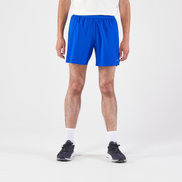 Actual product image Kiprun Men's running shorts - Run 500 Comfort blue