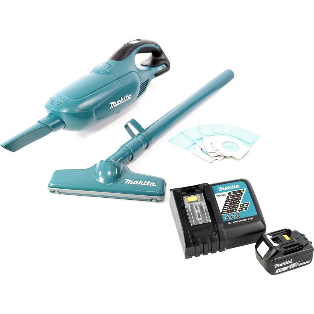 Thumbnail - Makita DCL 182 RF1 Akku Staubsauger 18 V + 1x Akku 3,0 Ah + Ladegerät, Staubsauger