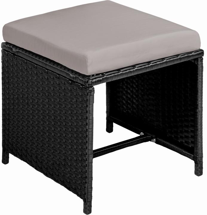 Immagine prodotto tectake Set da giardino in rattan Palma, 8+4+1