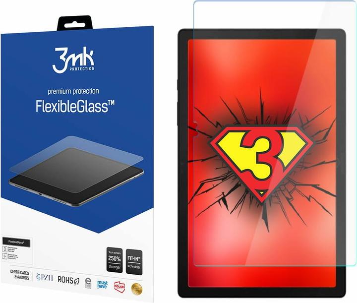 Productafbeelding 3MK FlexibeleGlasschermbeschermer, vertoningsfolie (1 Stuk, Galaxy Tab A8)