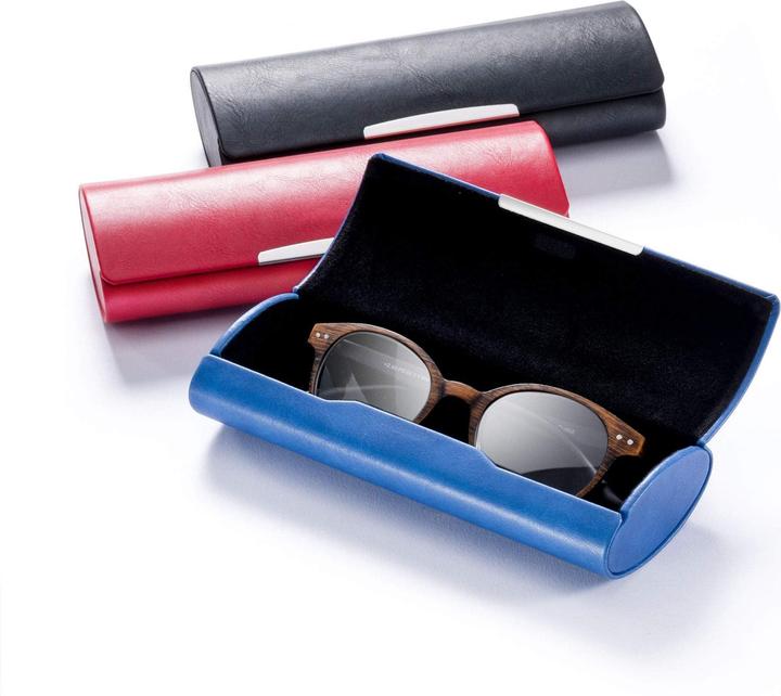 Produktbild Only-Bags.Store Grosses Hartschalenbrillenetui Farbe mit Chromapplikation