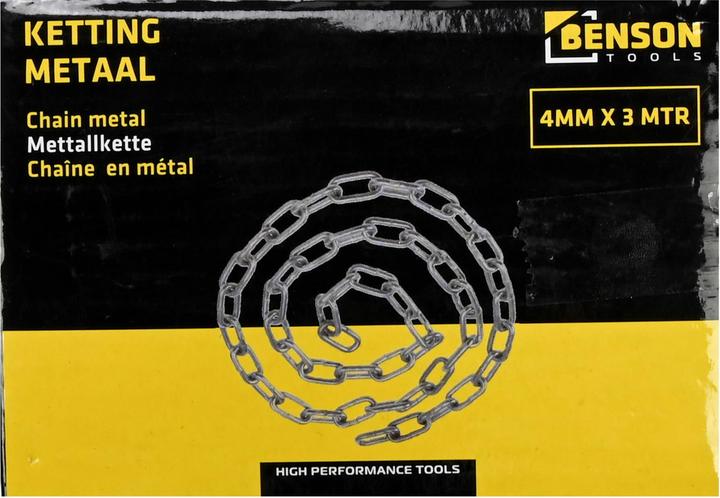 Actual product image Benson Chain metal 4 mm x 3 m (3 m)