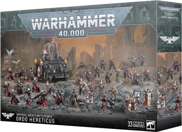 Produktbild Games Workshop Warhammer 40k - Battleforce Agents Imperiaux : Ordo Hereticus (2024) (Kunststoff)