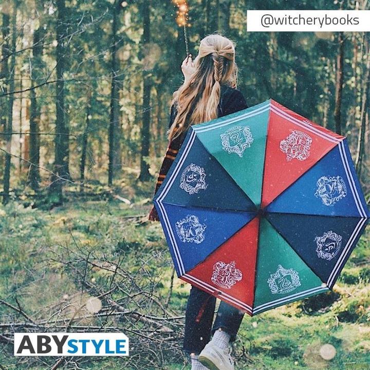 Produktbild ABYstyle HARRY POTTER - Umbrella - Houses