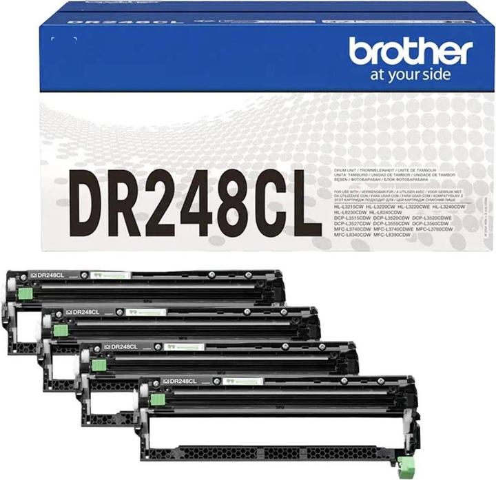 Actual product image Brother DR248CL (M, C, Y, FC)