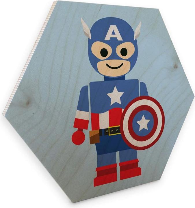 Image du produit Trenddeko Jouet Captain America (35 x 30 cm)