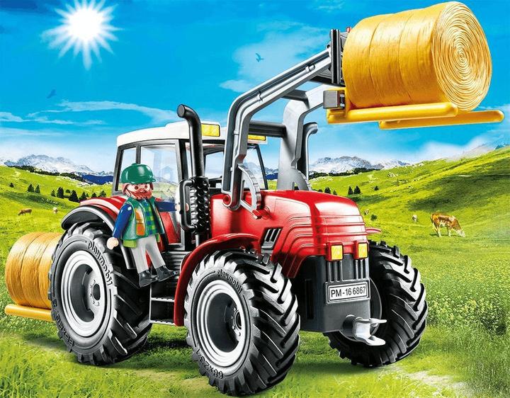 Produktbild Playmobil Riesentraktor mit Spezialwerkzeugen (6867)