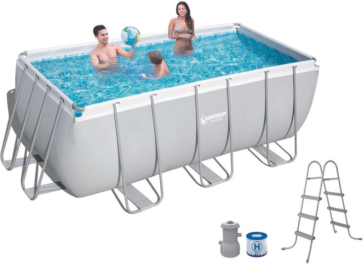Immagine prodotto Sundream Set con pompa e scala (300 x 200 x 99 cm)