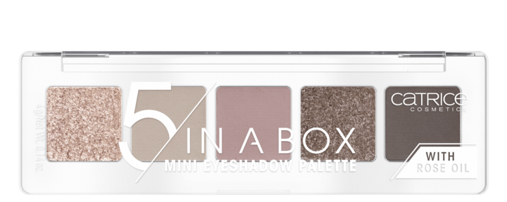 Produktbild Catrice 5 In A Box Mini Eyeshadow Palette 020 (Soft Rose Look)