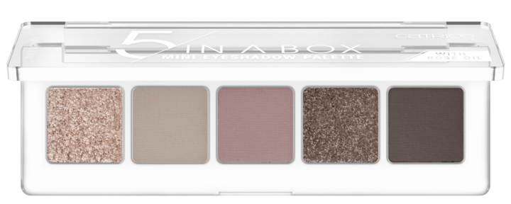 Produktbild Catrice 5 In A Box Mini Eyeshadow Palette 020 (Soft Rose Look)