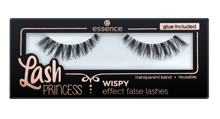 Actual product image essence Lash PRINCESS WISPY effect false lashes (Artificial eyelashes)