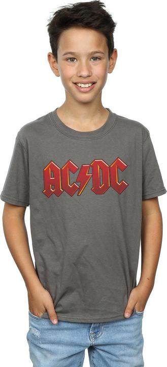 Actual product image AC/DC Boys Dark Red Logo T-Shirt (128)