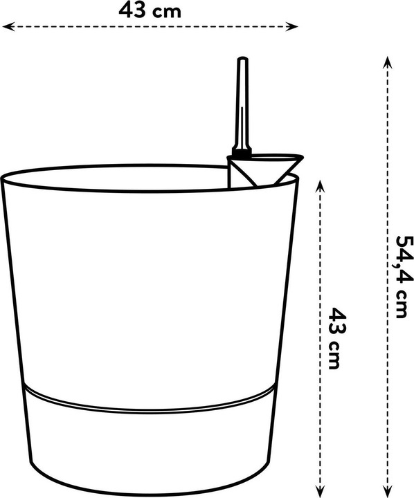 Actual product image Elho Blumenschale (43 cm)