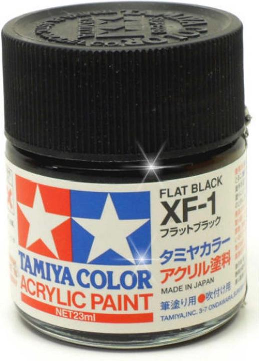 Produktbild Tamiya XF-1 Schwarz matt 23ml