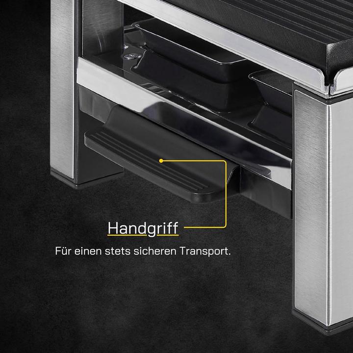 Productafbeelding Gutfels 4-pan RACLETTE 4010 Voor maximaal 4 personen Anti-aanbaklaag Omslagplaat S