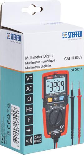 Actual product image Steffen Multimeter (CAT III 600V)
