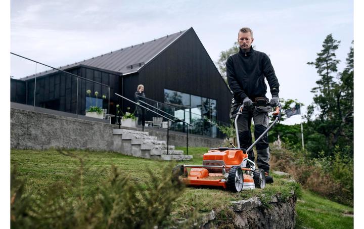 Actual product image Husqvarna Battery lawn mower LB 553iV Solo (Rechargeable battery operated)