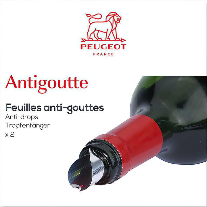 Actual product image Peugeot ANTIGOUTTES drip catcher (2 pcs.) 24 pcs. in displa (Wine pourer)