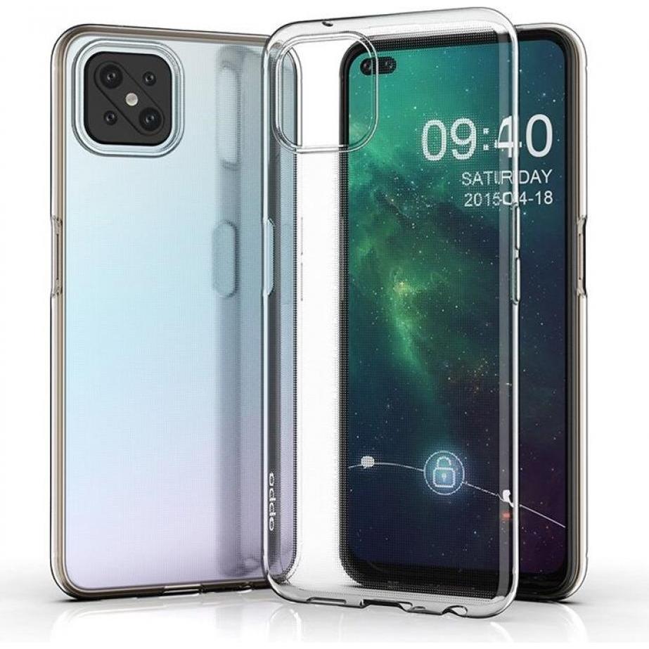 Screenguard Oppo Reno4 Z 5G Flexible TPU Clear Case (Oppo Reno 4 Z 5G), Smartphone Hülle, Transparent