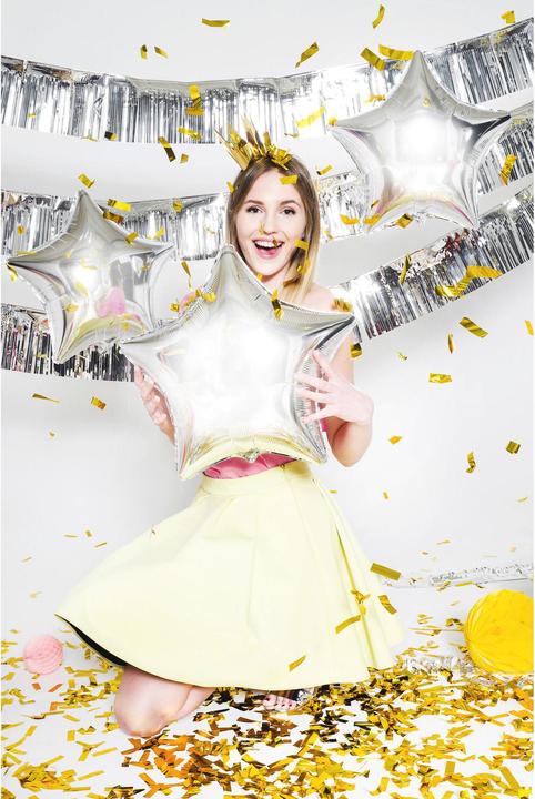 Actual product image Partydeco Party accessory crown Ø 5.5 cm, gold, 3 pieces