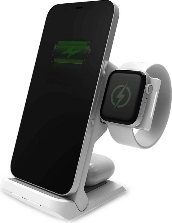 Produktbild STM ChargeTree Go Headphones, Smartphone, Smartwatch, Watch White USB Wireless charging Indoor (20 W)