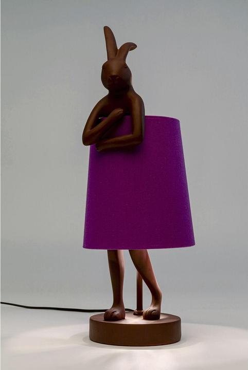 Image du produit Kare Design Lampe de table Animal Rabbit rouge/violet 50cm (E14)