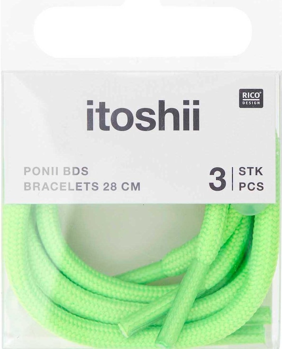 Produktbild Rico Design itoshii Armbänder, 3 Stück (25 cm, Polyester (PES), Polyvinylchlorid (PVC))