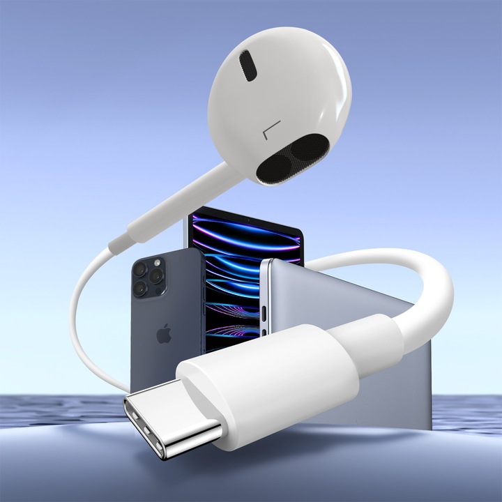 Actual product image Apple EarPods (USB-C) (No noise cancelling, Cable)
