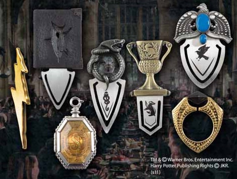 Immagine prodotto Noble Collection Set di 7 segnalibri di Harry Potter Collezione Horcrux