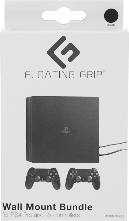 Actual product image Floating Grip Playstation 4 Pro and Controller Wall Mount (PS4)
