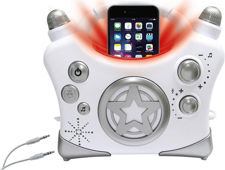 Actual product image Music Legs Twin mics sound system B/O