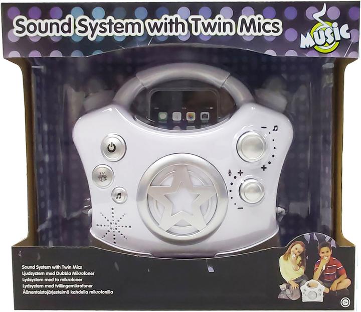 Actual product image Music Legs Twin mics sound system B/O