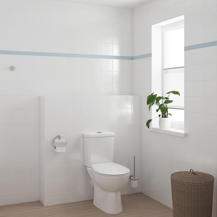 Actual product image Grohe BauCeramic built-in wc with Rimless with QR/SC lid, white