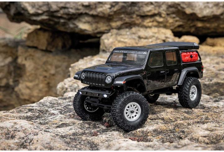 Image du produit Axial Scale Crawler SCX24 Jeep JT Gladiator Noir, RTR (RTR Prêt à fonctionner)