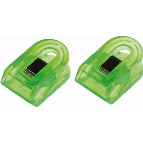 Laurel, Büroklammer, Briefklemmer Multi Clip Liliput 15x25mm VE=8 Stück kristallgrün (1 x)