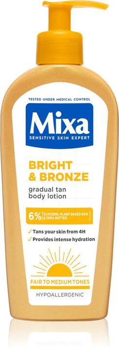 Bright and Bronze Selbstbräunungslotion für allmähliche Bräunung 250 ml