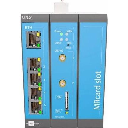 Thumbnail - Insys Mrx3 Lte 1.1 Modular Lte Mobile Router, Router, Blau
