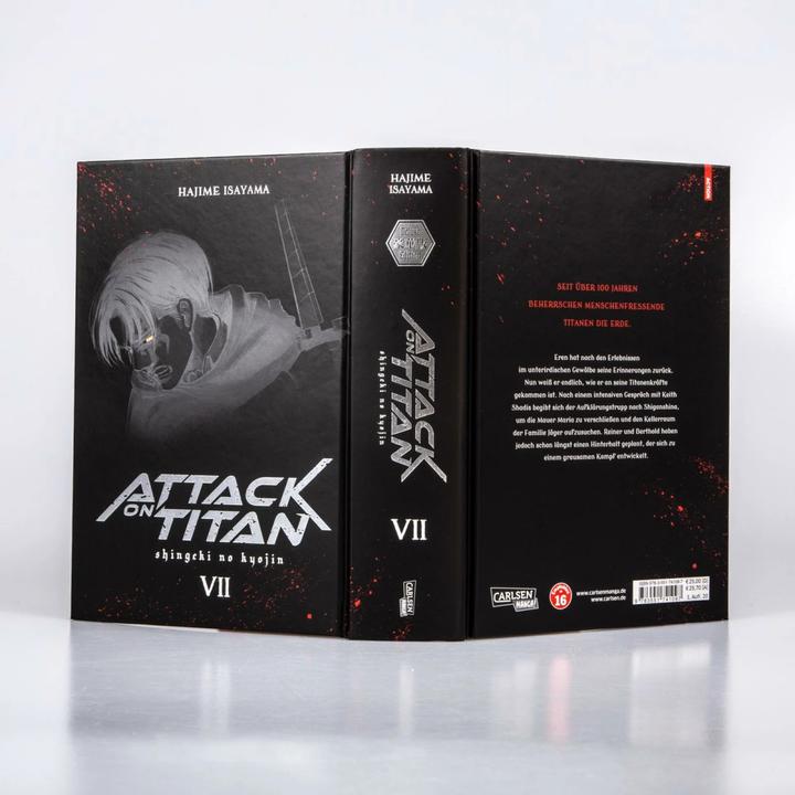 Image du produit Attack on Titan Deluxe 7 (Allemand, Hajime Isayama, 2020)