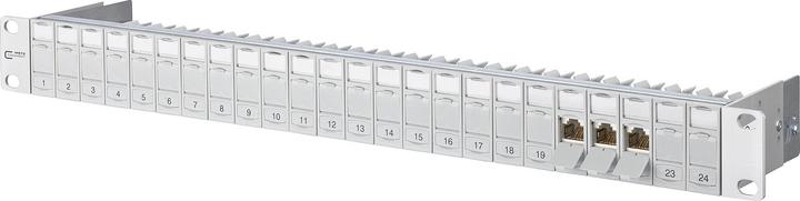 Produktbild Metz Connect BTR E-DATmodul 24x8 CAT6 1HE (Patch Panel)