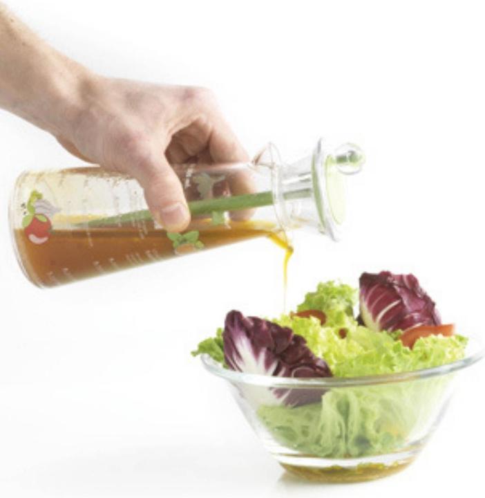 Immagine prodotto Mastrad Miscelatore di vinaigrette con ricette stampate (300 ml)